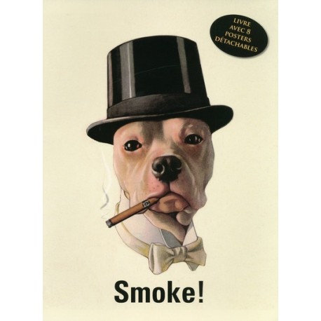 Smoke ! Livre avec 8 posters détachables publicitaires rétro