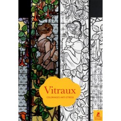 Vitraux - Coloriages anti-stress