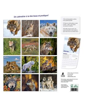 Loups - Calendrier 2023