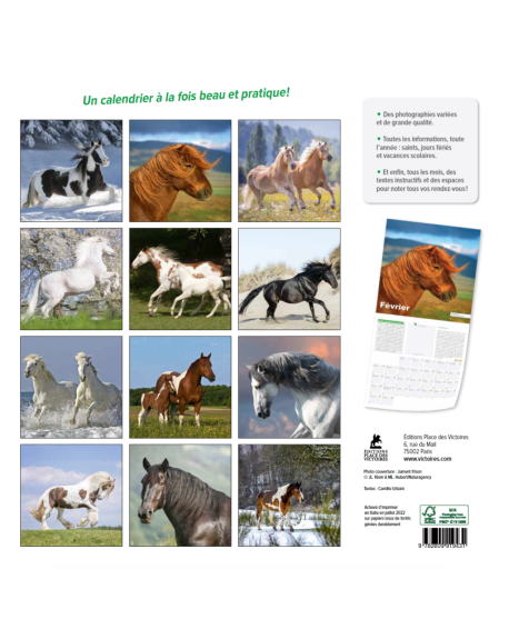 Chevaux - Calendrier 2023