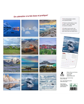 Paysages nordiques - Calendrier 2023