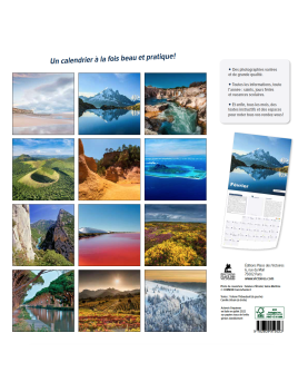 Paysages naturels de France - Calendrier 2023