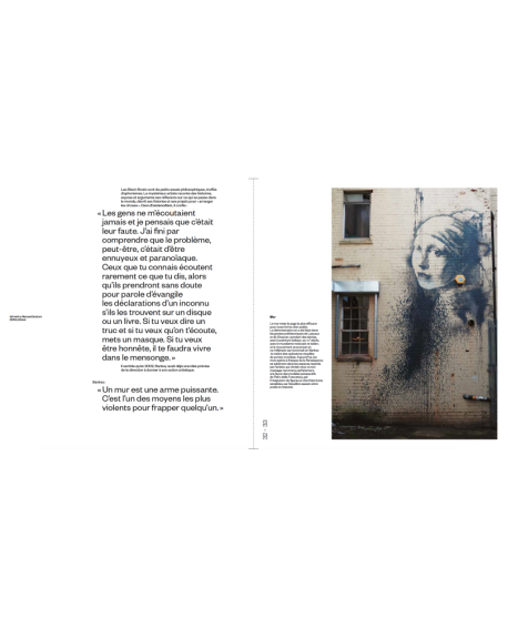 Livre Banksy, La Jeune Fille au tympan percé