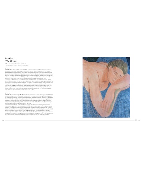 Matisse - livre d'art illustré en français-anglais