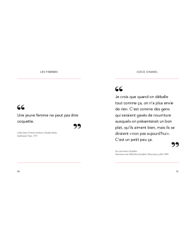 The Little Guide to Coco Chanel - Mots de mode