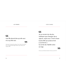 The Little Guide to Coco Chanel - Mots de mode