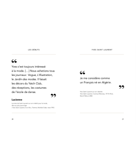 The Little Guide to Yves Saint Laurent - Mots de mode