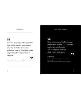 The Little Guide to Yves Saint Laurent - Mots de mode