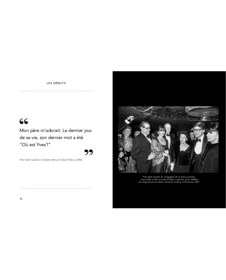 The Little Guide to Yves Saint Laurent - Mots de mode