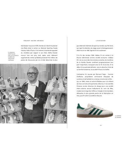 Adidas, l'histoire illustrée