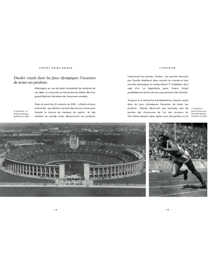 Adidas, l'histoire illustrée