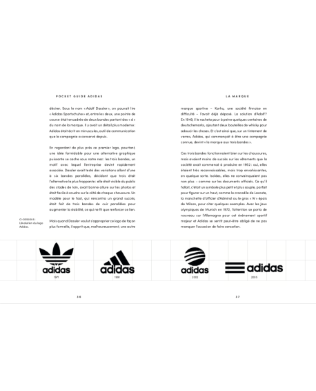 Adidas, l'histoire illustrée