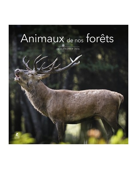 Animaux de nos forêts - Calendrier 2026