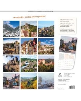 Calendrier Villages de France 2026