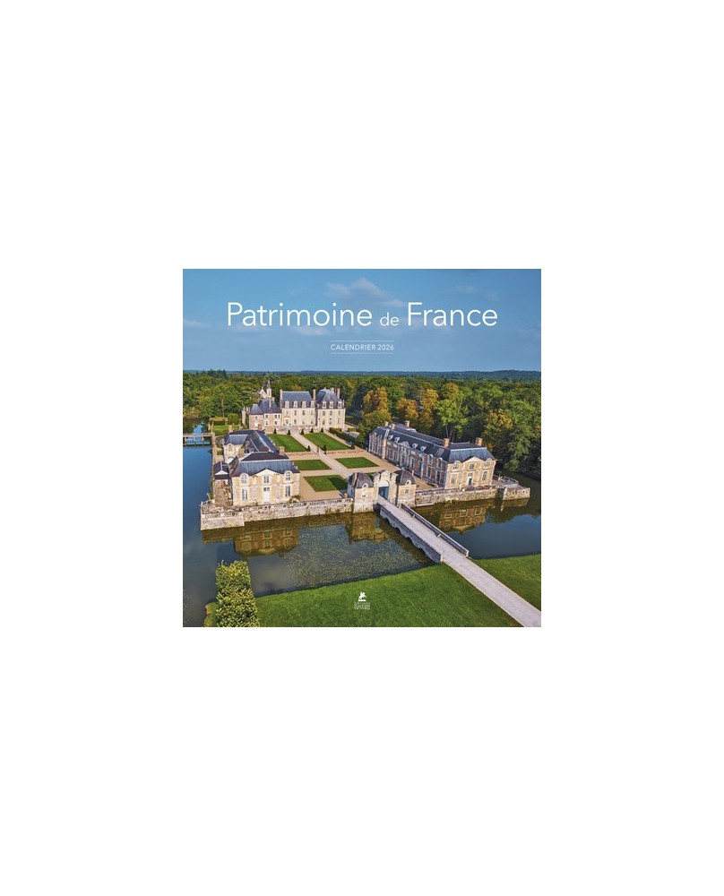 Patrimoine de France - Calendrier 2026 Patrimoine de France - Calendrier 2026
