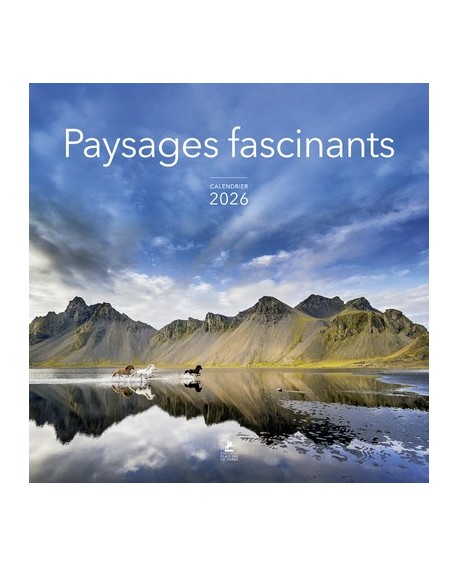 Calendrier paysages fascinants 2026