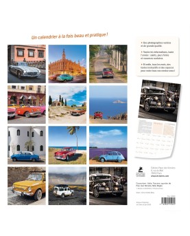 Calendrier voitures d'exception 2026