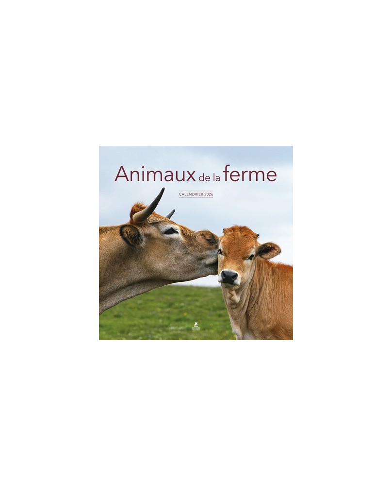 Animaux de la ferme - Calendrier 2026 Animaux de la ferme - Calendrier 2026