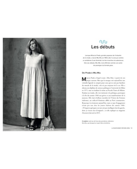 Little Book of Miu Miu - Livre Mode et Luxe