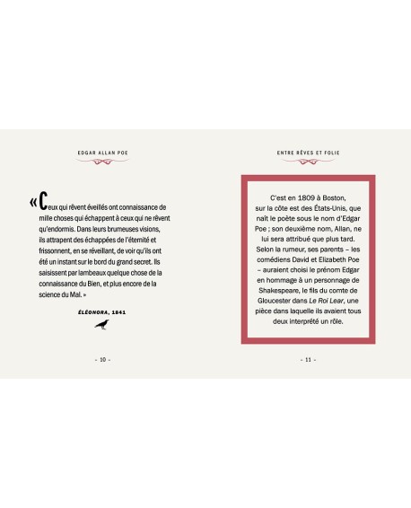 Citations d’Edgar Allan Poe – Recueil poétique et gothique