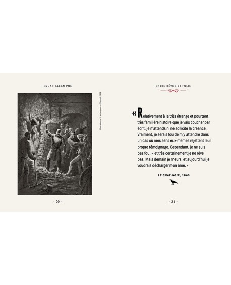 Citations d’Edgar Allan Poe – Recueil poétique et gothique