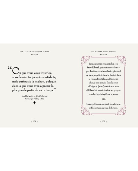 Citations de Jane Austen – Little Book | Amour & ironie