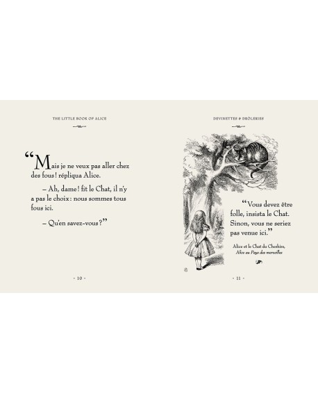 Livre de citations - Alice au Pays des merveilles