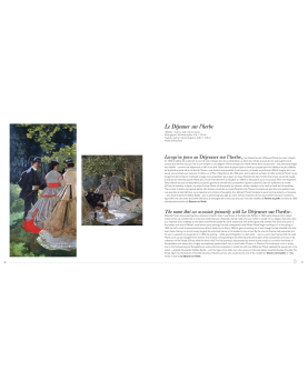 Beau livre d'art illustré sur Monet