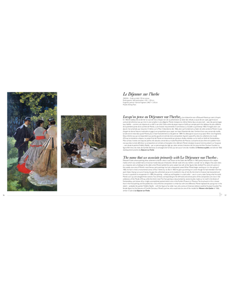 Beau livre d'art illustré sur Monet