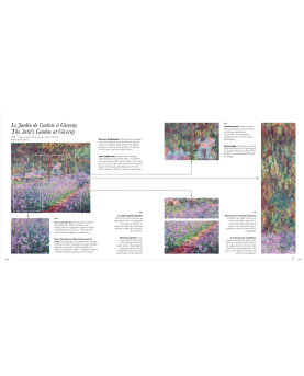 Beau livre d'art illustré sur Monet