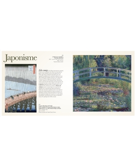 Beau livre d'art illustré sur Monet