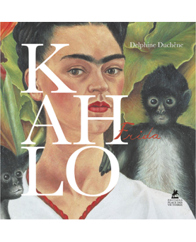 Beau livre d'art illustré sur Frida Kahlo