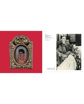 Beau livre d'art illustré sur Frida Kahlo