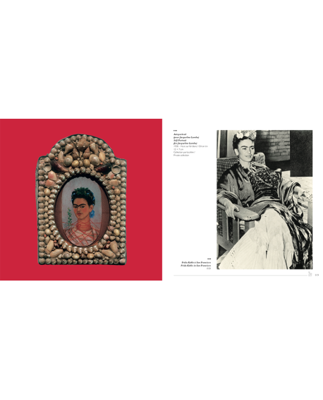 Beau livre d'art illustré sur Frida Kahlo
