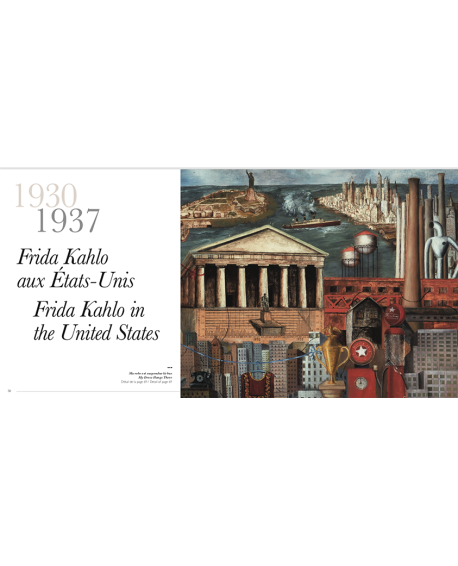 Beau livre d'art illustré sur Frida Kahlo