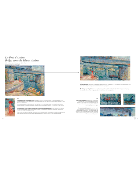 Livre d'art illustré sur la vie du peintre Van Gogh