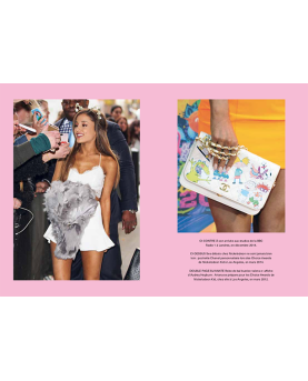 Livre illustré sur la vie d'Ariana Grande, icône de la mode