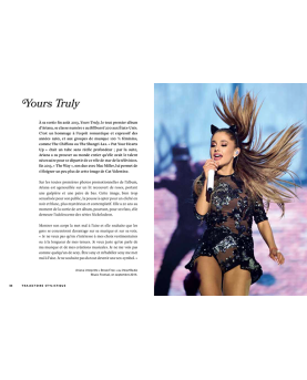 Livre illustré sur la vie d'Ariana Grande, icône de la mode