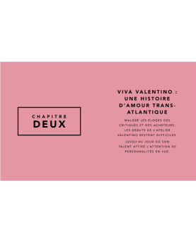 Valentino - Livre de citations – Élégance et haute couture italienne