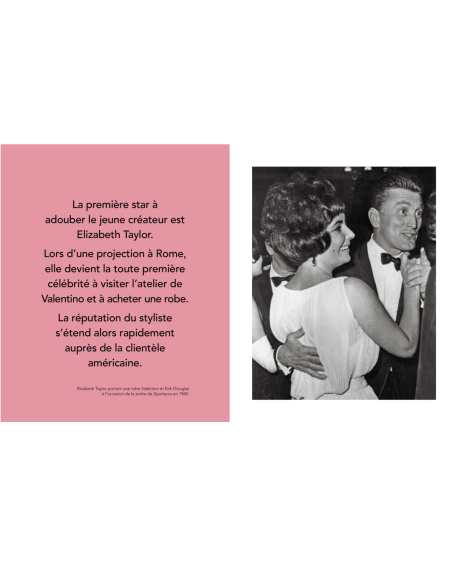 Valentino - Livre de citations – Élégance et haute couture italienne