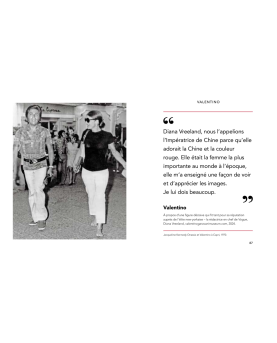 Valentino - Livre de citations – Élégance et haute couture italienne