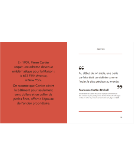 Cartier – Livre de citations – Élégance et joaillerie d’exception
