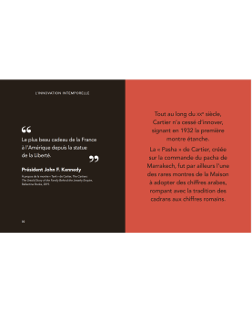 Cartier – Livre de citations – Élégance et joaillerie d’exception