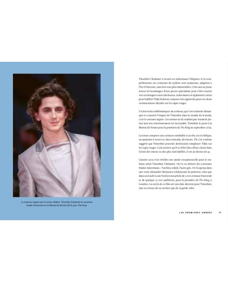 Timothée Chalamet - Le livre de référence sur une icône du style