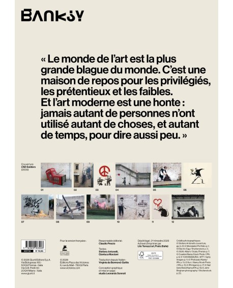 Calendrier 2027 Banksy