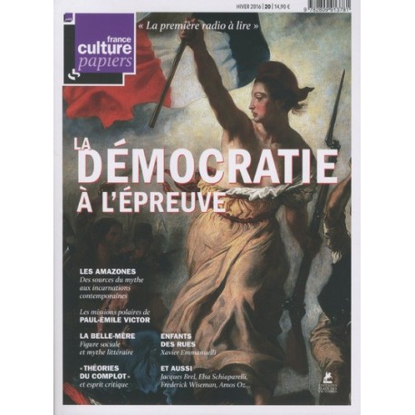 France Culture Papiers - numéro 20 Hiver 2016