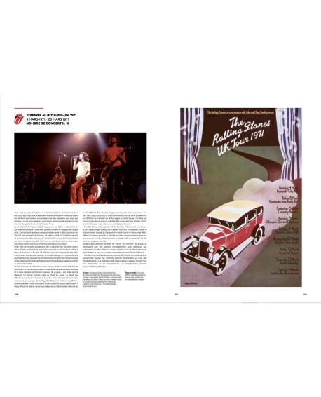 7 décennies, 6 continents, plus de 2 000 concerts : le livre officiel des plus beaux concerts des Rolling Stones