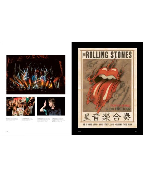 7 décennies, 6 continents, plus de 2 000 concerts : le livre officiel des plus beaux concerts des Rolling Stones