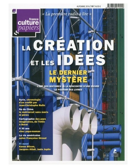 FRANCE CULTURE PAPIERS - NUMÉRO 19